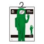 Disfraz Astronauta Among Us verde para niño