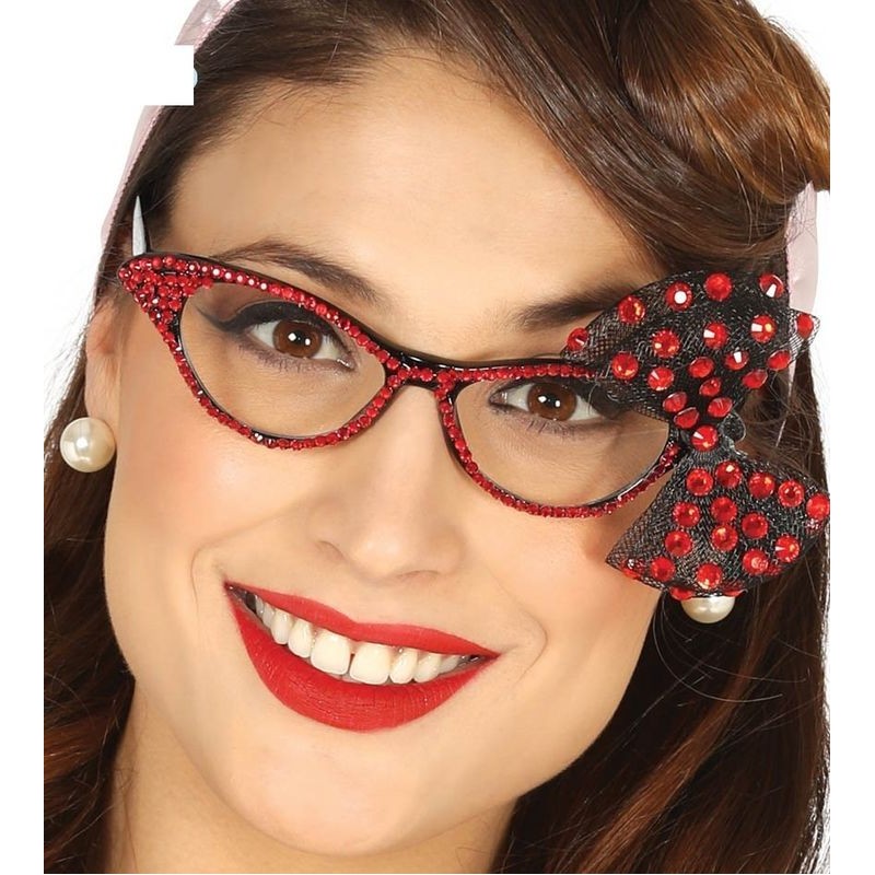 Gafas-años-50-con-lazo-y-brillantes-rojos-secretaria-17270-8434077172704