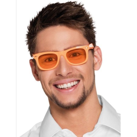 Gafas naranjas neon cristal naranja  similar pasta