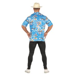 Camisa turista guiri hawaiano talla L 52-54-El Informal Santander