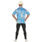 Camisa turista guiri hawaiano talla L 52-54