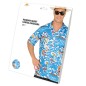 Camisa turista guiri hawaiano talla L 52-54