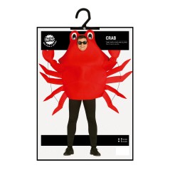 Disfraz cangrejo crustaceo rojo adulto gracioso-El Informal Santander online
