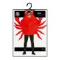 Disfraz cangrejo crustaceo rojo adulto gracioso