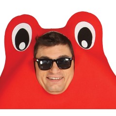 Disfraz cangrejo crustaceo rojo adulto gracioso-El Informal Santander online