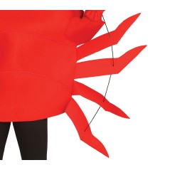 Disfraz cangrejo crustaceo rojo adulto gracioso-El Informal Santander online