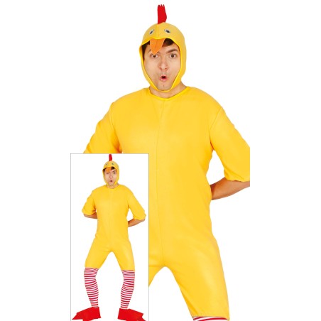 Disfraz pollito amarillo para hombre tallas-El Informal Santander online