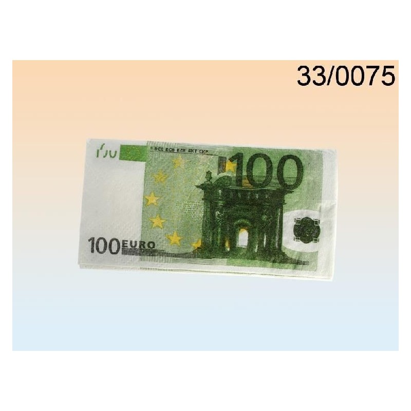 Pañuelos papel billete 100 