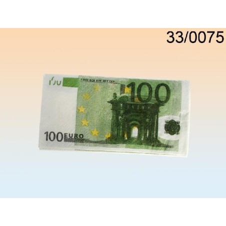 Pañuelos papel billete 100 