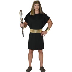 Disfraz egipcio negro faraon hombre talla L 52-54