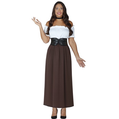 Disfraz posadera medieval renacentista