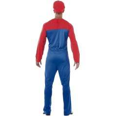 Disfraz de fontanero mario Bros para adulto barato. Tienda disfraces