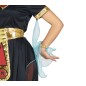 Disfraz Cleopatra egipcia negra nefertari tallas mujer