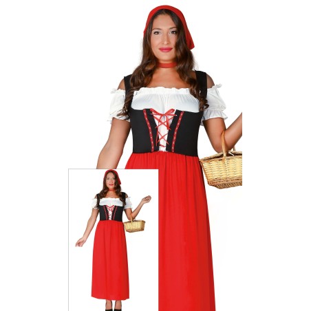 Disfraz tabernera posadera medieval mujer tallas-El Informal Santander