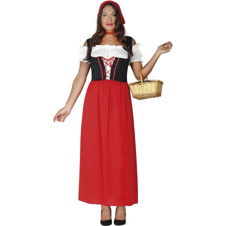 Disfraz tabernera posadera medieval mujer tallas