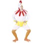 Disfraz gallina blanca para adulto  tallas