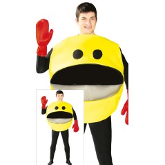 Disfraz comilon comecocos amarillo para hombre -El Informal Santander
