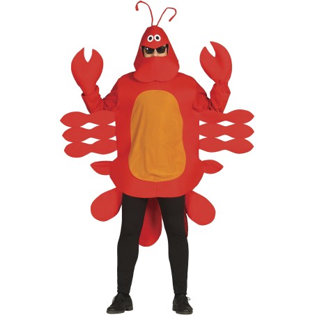 Disfraz  langosta parrales mariscos al mejor precio