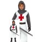 Disfraz templario medieval infantil talla 7-9 años