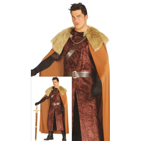 Disfraz de señor de invierno mano del trono stark para adulto barato.