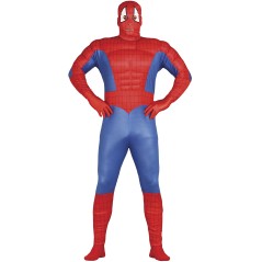Disfraz heroe musculoso araña spider adulto