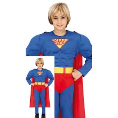 Disfraz super man musculoso infantil tallas. El Informal Santander