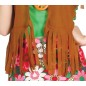 Disfraz hippie falda larga tallas mujer