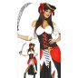 Disfraz bucanera pirata black talla m mujer pirate