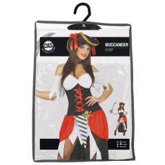 Disfraz bucanera pirata black mujer pirate-El Informal Santander