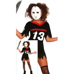 Disfraz Jason jugadora Hockey para mujer-El Informal Santander
