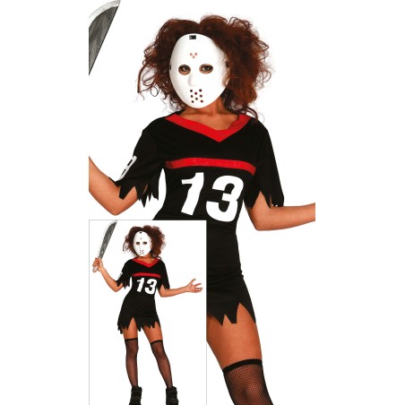 Disfraz Jason jugadora Hockey para mujer-El Informal Santander