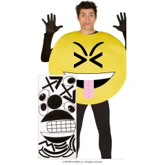 Disfraz emoticono caras personalibles barato L adulto -El Informal