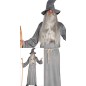 Disfraz mago gris talla m-l adulto