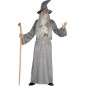Disfraz mago gris talla m-l adulto