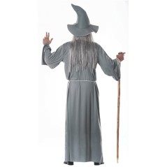 Disfraz Mago gris barato similar a Gandalf para hombre