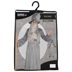 Disfraz Mago gris barato similar a Gandalf para hombre