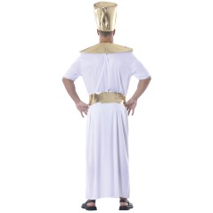 Disfraz faraon blanco ramses talla L 52-54-El Informal Santander