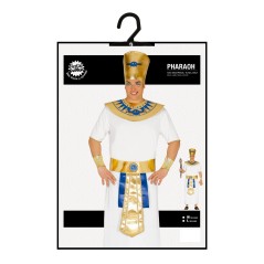 Disfraz faraon blanco ramses talla L 52-54-El Informal Santander