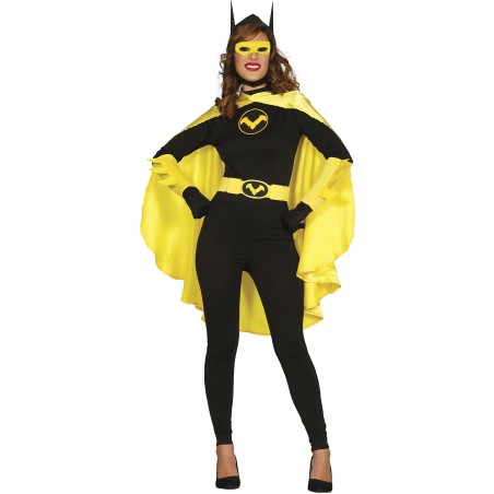 Disfraz black heroine mujer batgirl tallas