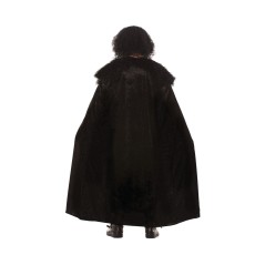 Disfraz de vigilante del muro Jon nieve adulto barato.