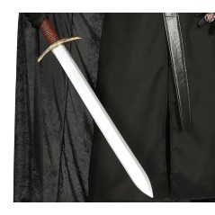 Disfraz de vigilante del muro Jon nieve adulto barato.