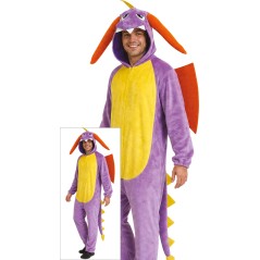 Disfraz dragon pijama talla estandar adulto unisex-El Informal Santander online