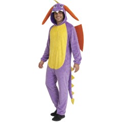 Disfraz dragon pijama talla estandar adulto unisex