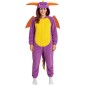 Disfraz dragon pijama talla estandar adulto unisex