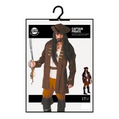 Disfraz capitan pirata tallas hombre-El Informal Santander