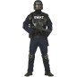 Disfraz policia SWAT para hombre talla L