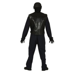 Disfraz policia SWAT para hombre talla L-Tus Disfraces Baratos