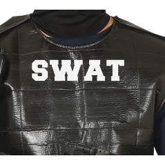 Disfraz policia SWAT para hombre talla L-Tus Disfraces Baratos