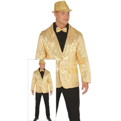 Americana lentejuelas oro para hombre talla l-El Informal Santander