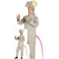 Disfraz rata gris para hombre tallas adulto
